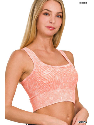 Mineral Wash Push Up Bralette