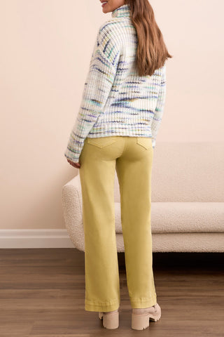 🇨🇦 Tribal Denim Fly Front Straight Leg Pant