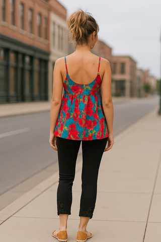 đšđŠ Lace & Bling Bamboo Capri