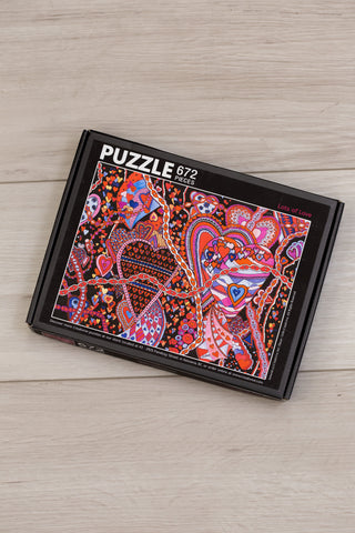 Custom Jigsaw Puzzle - Lots of Love