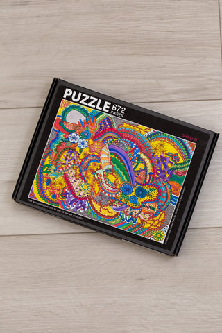 Custom Jigsaw Puzzle - Swirly-Q