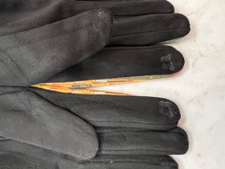 Sherpa-Lined Famous Art Texting Glove