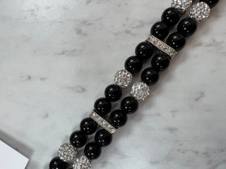 Luxe Beads & Rhinestones Pet Collar