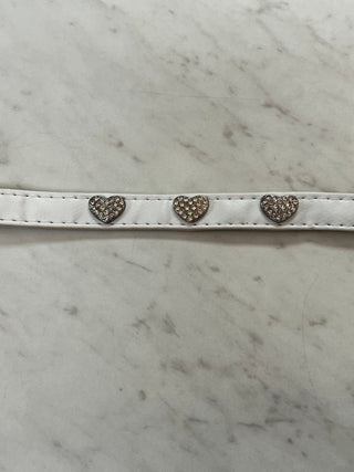 Adjustable Crystal Heart Pet Collar