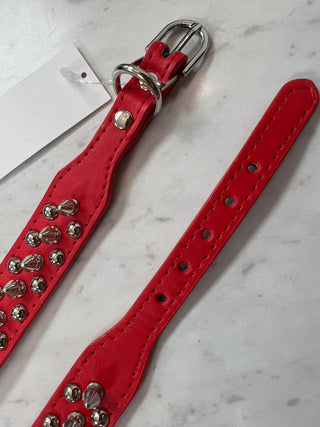 Adjustable Spikes & Studs Dog Collar