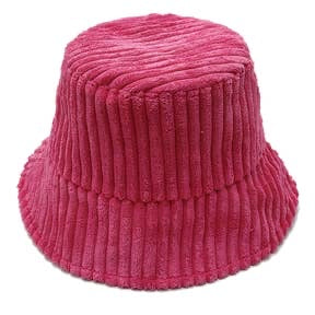 Ribbed Corduroy Bucket Hat