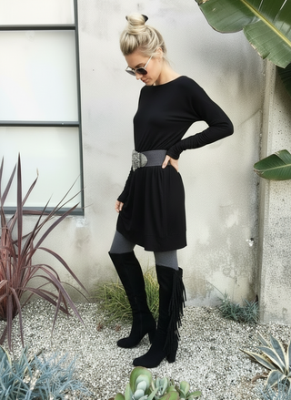 🇨🇦 Super Soft Long Sleeve Modal Dress