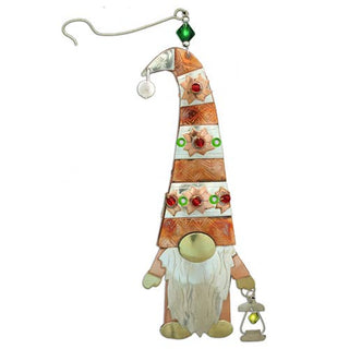 Pilgrim Imports Lantern Gnome Ornament