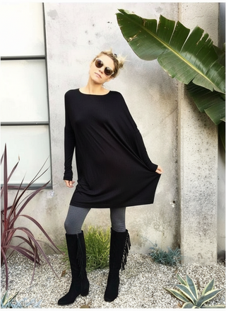 🇨🇦 Super Soft Long Sleeve Modal Dress