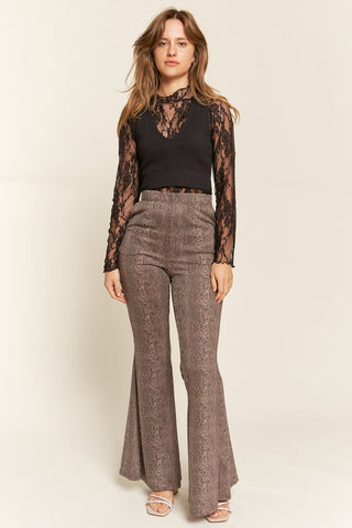 Python Print Flare Pant