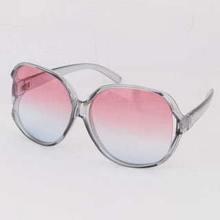 Oversized Ombre Effect Sunglasses