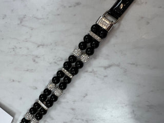 Luxe Beads & Rhinestones Pet Collar