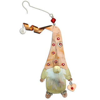 Pilgrim Imports Love Gnome Ornament