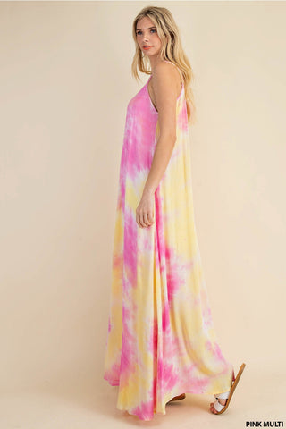 Soft Tie Dye Cami Style Maxi