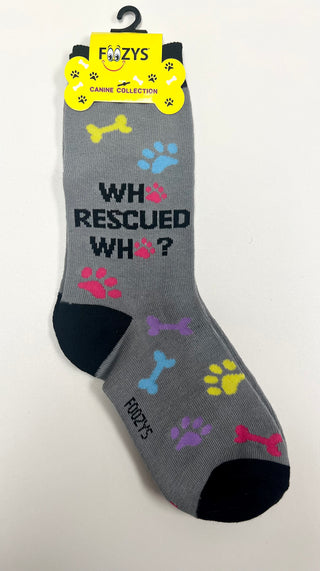 Women’s Who Rescued Who Socks