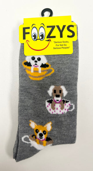 Women’s Tea Cup Dogs Socks