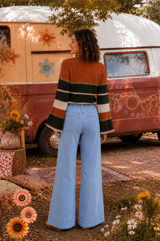 Easy Does It Jeans – Pull-On Wide Leg Jeans
