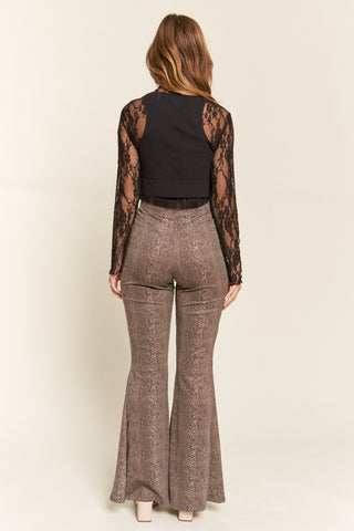 Python Print Flare Pant