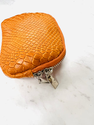 Leather Textured Coin Purse