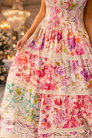 Showstopper Smocked Floral Maxi
