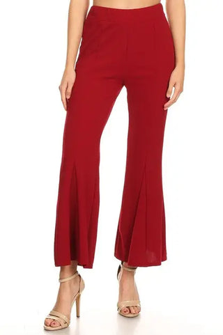 Cropped Flare Dress Pant