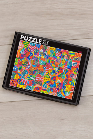 Custom Jigsaw Puzzle - Eggs