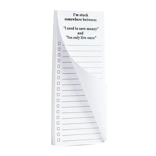 Funny List Pad - You Only Live Once