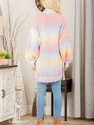 20% off // Rainbow Ombré Open Sweater Cardi