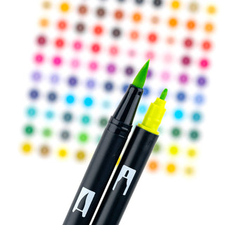 Tombow - Dual Brush Art Markers 10-Pack, Eighties