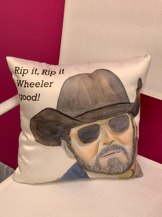 Custom Throw Pillow | Rip Wheeler